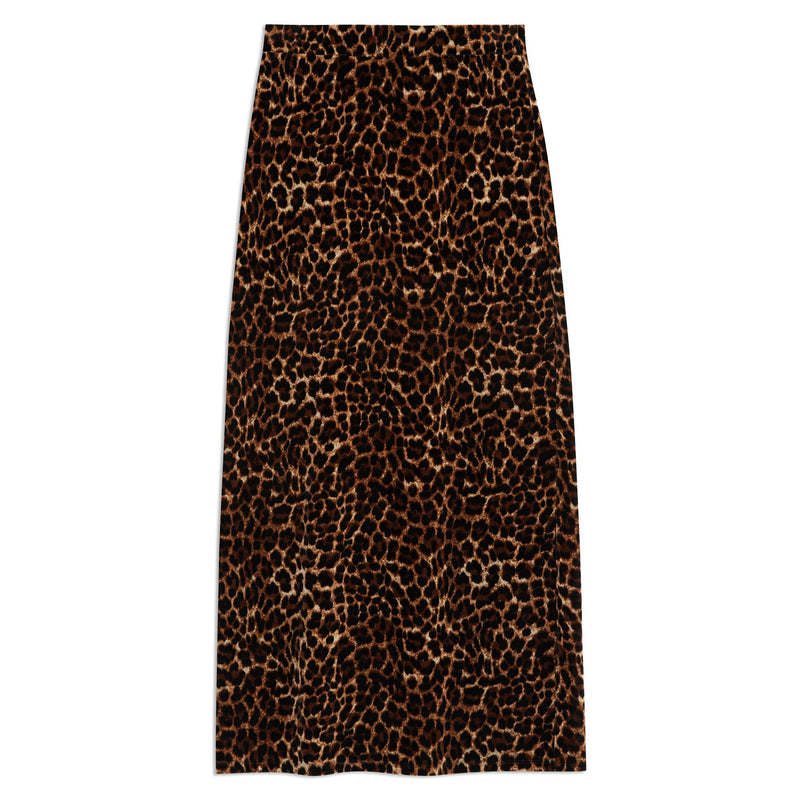 Animal Velvet Midi Skirt by Albaray