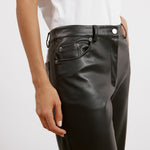 Vegan Leather Jeans by Albaray