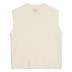 Cream Cosy Tank Top by Albaray