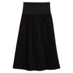 Cord & Jersey Skirt by Albaray