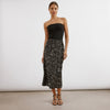 Velvet Sequin Maxi Skirt by Albaray