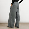 Grey Flannel Pleat Front Trouser by Albaray