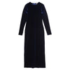 Midnight Velvet Column Maxi Dress by Albaray