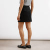 Black Cord Short Skirt by Albaray