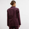 Burgundy Cord Jacket by Albaray