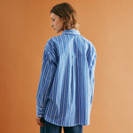 Blue Stripe Shirt by Albaray