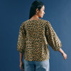 Animal Cotton Wrap Top by Albaray