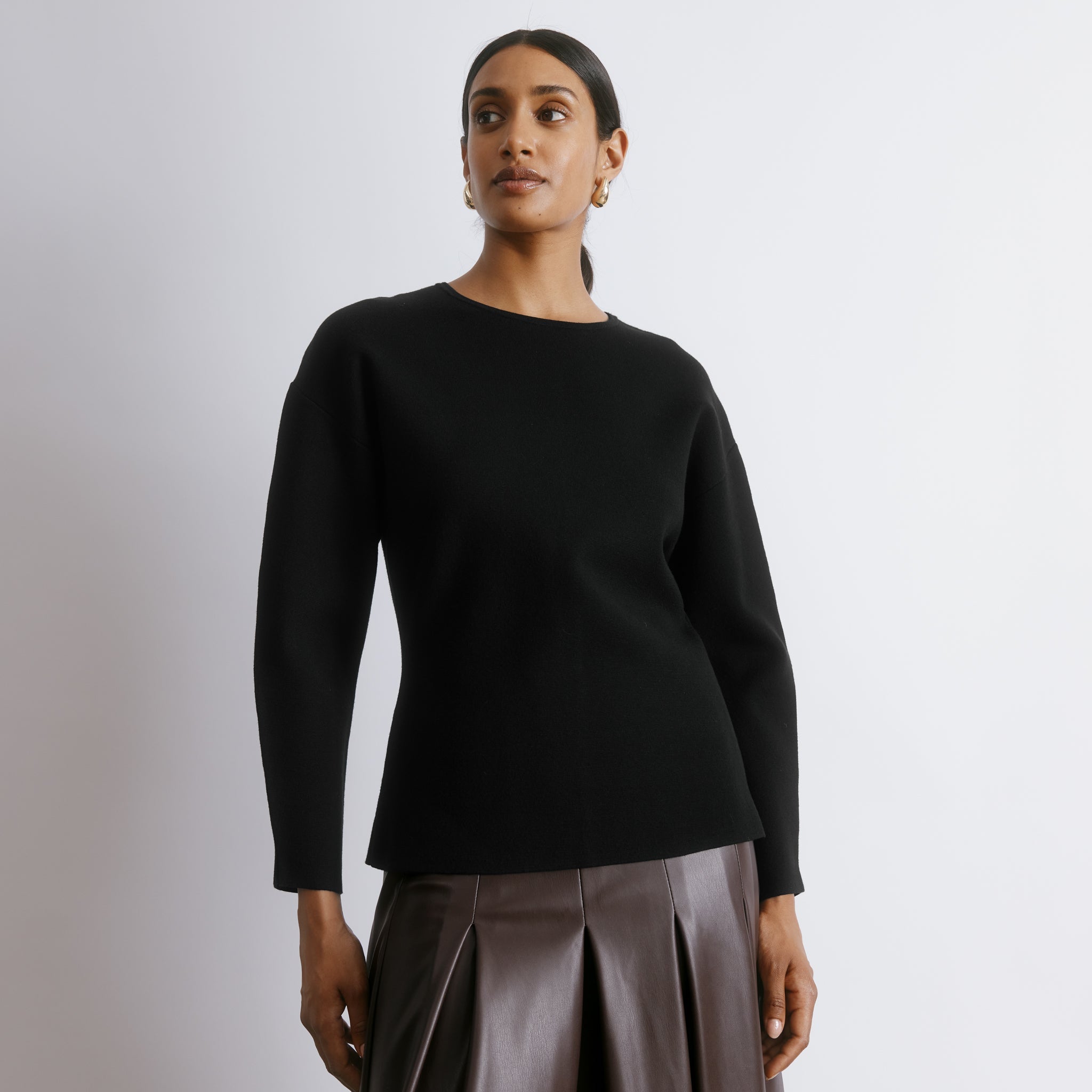 Cocoon Sleeve Jumper by Albaray