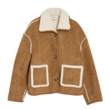 Faux Sheepskin Jacket
