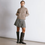 Check Mini Skirt by Albaray