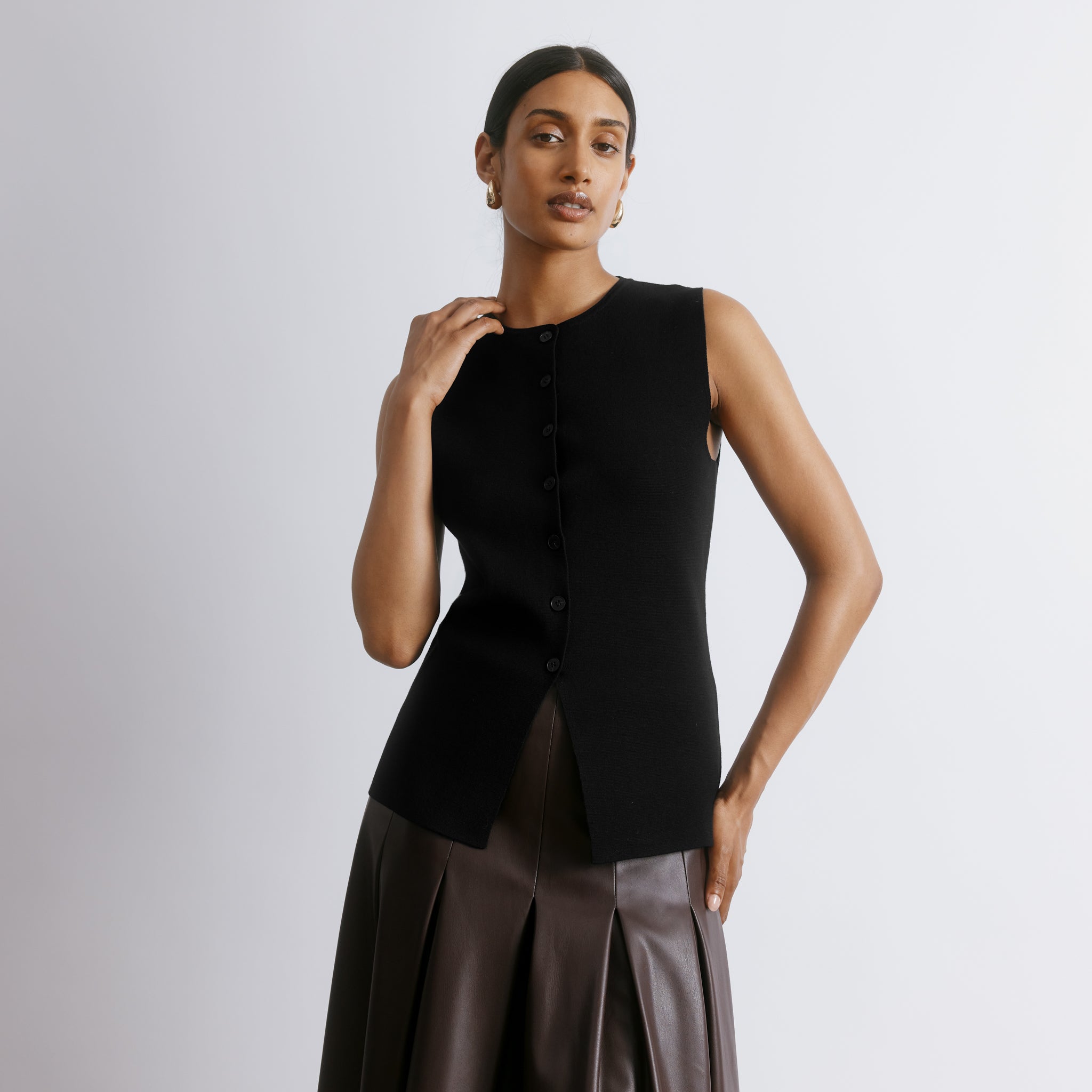 Knitted Waistcoat by Albaray