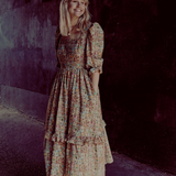 Felicity Dress in Tarot Print