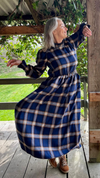 Plaid Matilda Dress by Minkie Studio