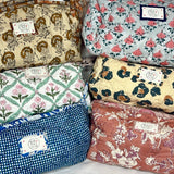 Rose No Waste Jumbo Wash Bag in Terracotta