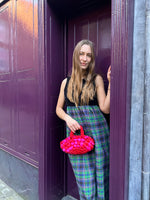 Nest Bag in Lipstick Red and Hot Pink by Isla de Gar