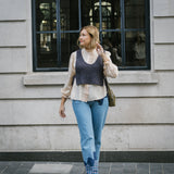Eccleston Knit Tabard in Peat