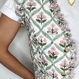 Dianne Cotton Woodblock Quilted Waistcoat
