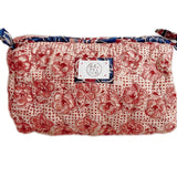 Dotty No Waste Jumbo Wash Bag in Rosewood