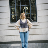 Eccleston Knit Tabard in Peat