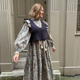 Eccleston Knit Tabard in Peat
