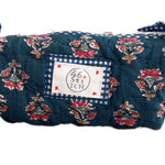 Beth No Waste Make-Up Bag in Coral by 46 Stitch