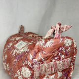 Rose No Waste Jumbo Wash Bag in Terracotta