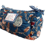 Izzy No Waste Make-Up Bag in Midnight Blue