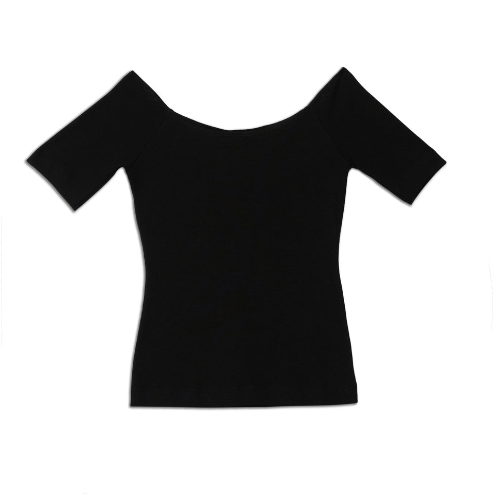 Black best sale bardot top