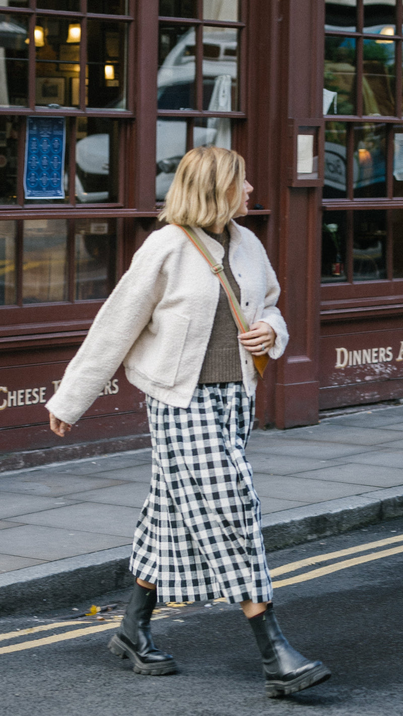 Curly Bomber Jacket by Albaray