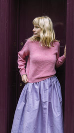 Ada Lambswool Sweater Pink by Elwin