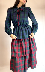 Tallulah Tartan Shirt by Minkie Studio