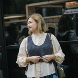 Eccleston Knit Tabard in Peat