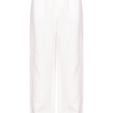 Ivory Linen Trousers
