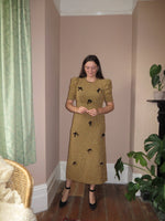 The Falcus Dress Gold By Franks