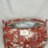 Rose No Waste Jumbo Wash Bag in Terracotta