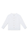 Claudine Linen Blouse in White by Ma + Lin