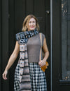 Brushed Scarf in Bark Colours by Quinton + Chadwick