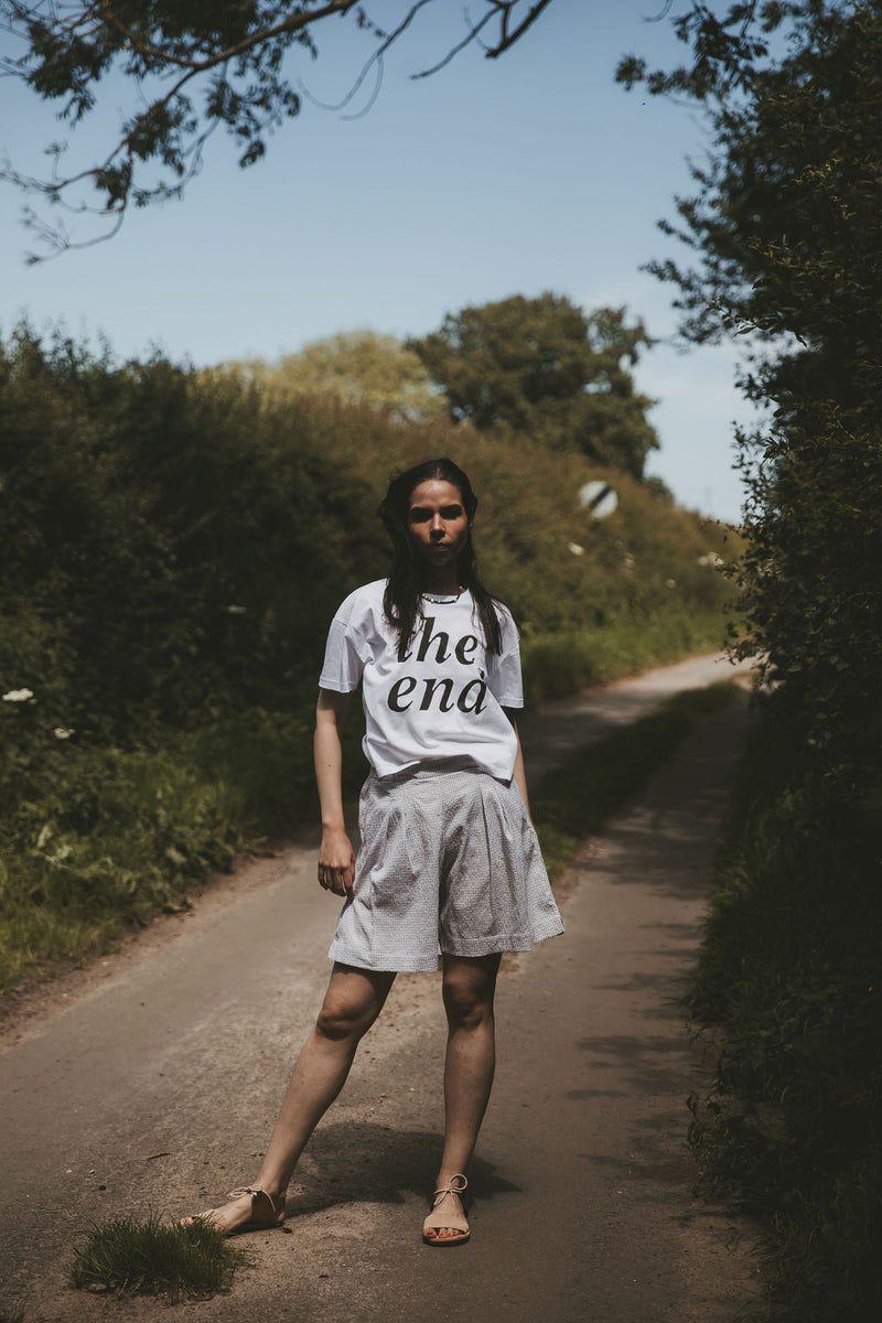 The End T-Shirt by the Amateur Weather Observers X Percy Langley