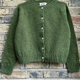 Ada Lambswool Cardigan Green