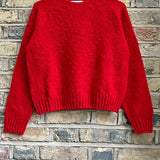 Ada Lambswool Sweater Berry Red
