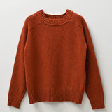 Donegal Merino Wool Sweater in Copper