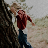 Ada Lambswool Sweater in Red Madder