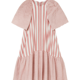 Annie Striped Midi Dress