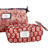 Izzy No Waste Make-Up Bag in Midnight Blue