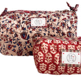 Rizo No Waste Make-Up Bag in Chilli Red