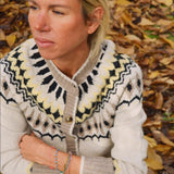 Fair Isle Yoke Cardigan