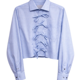 Blue Darted Shirt