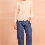 Organic Cotton Mid Wash Barrel Jean
