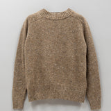 Donegal Merino Wool Sweater in Biscuit