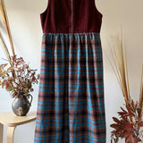 Emma Dress in Burgundy